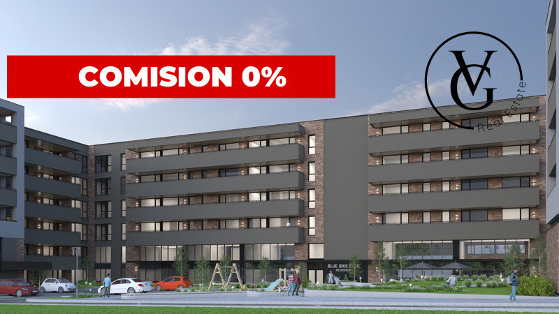 Apartament cu 2 camere spatios | in complex rezidential | Blue Bike Eden
