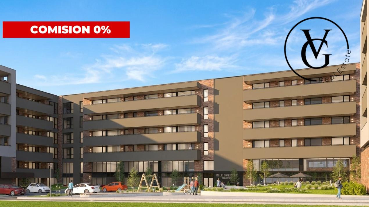 Apartament cu 3 camere - complex premium - Blue Bike EDEN 