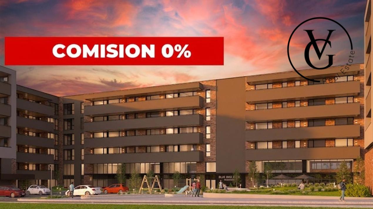 Apartament 2 camere | Spatios | Complex rezidential | Blue Bike Eden