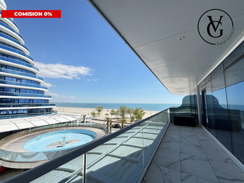 Apartament lux 2 camere  - vedere frontala la mare | White Titanic | Mamaia Nord
