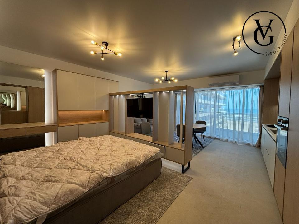 Studio | Aqua Cullinan | Mamaia Nord - vedere frontala catre mare