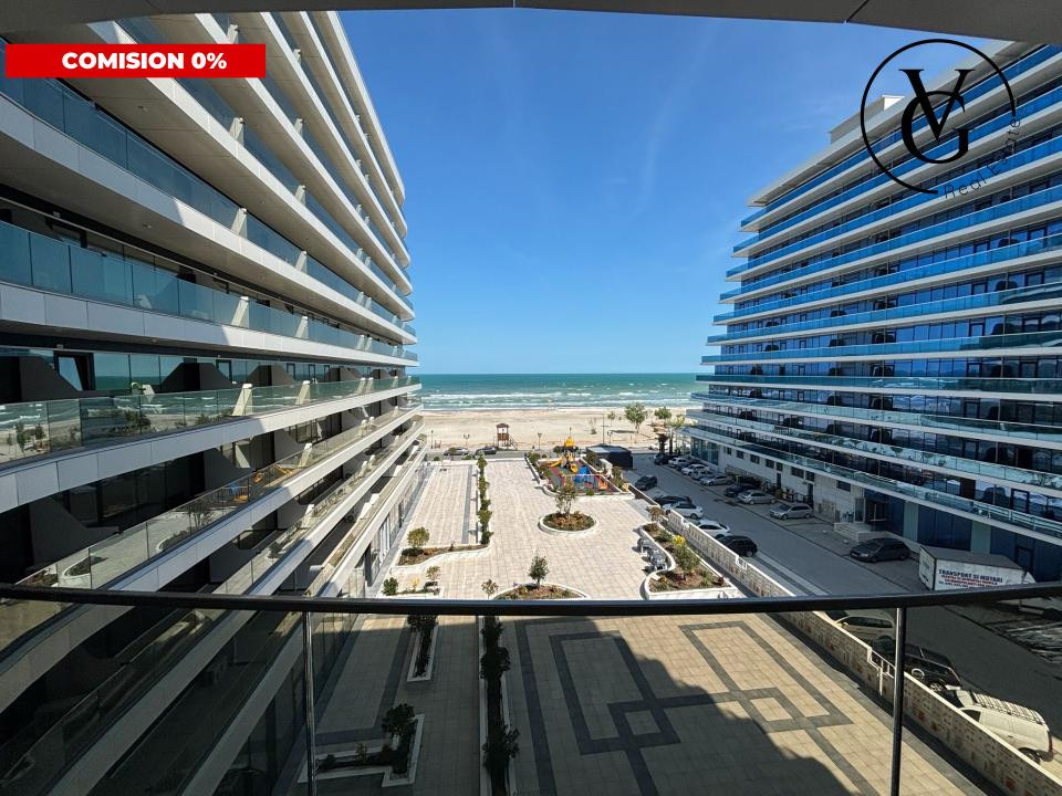 Studio | Aqua Cullinan | Mamaia Nord - vedere frontala catre mare