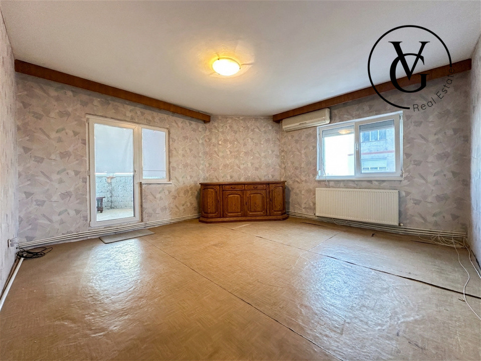 Apartament decomandat cu 2 camere în zona Brătianu 