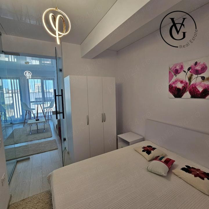 Studio modern cu dormitor separat- zona Campus - parcare inclusa