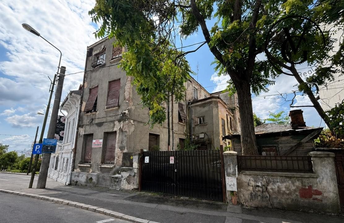 Cladire interbelică P+2E | Teren 586 mp | Calea Calarasilor – Traian