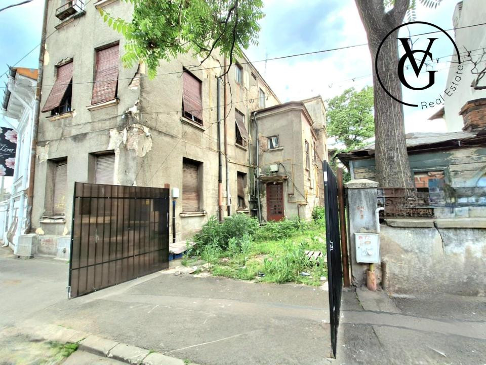 Cladire interbelică P+2E | Teren 586 mp | Calea Calarasilor – Traian
