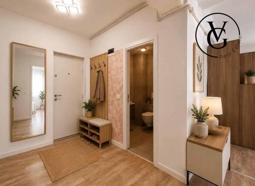 Apartament 2 camere vedere laterala | parcare securizata - Mamaia Sat