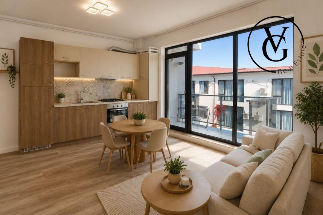 Apartament 2 camere vedere laterala | parcare securizata - Mamaia Sat