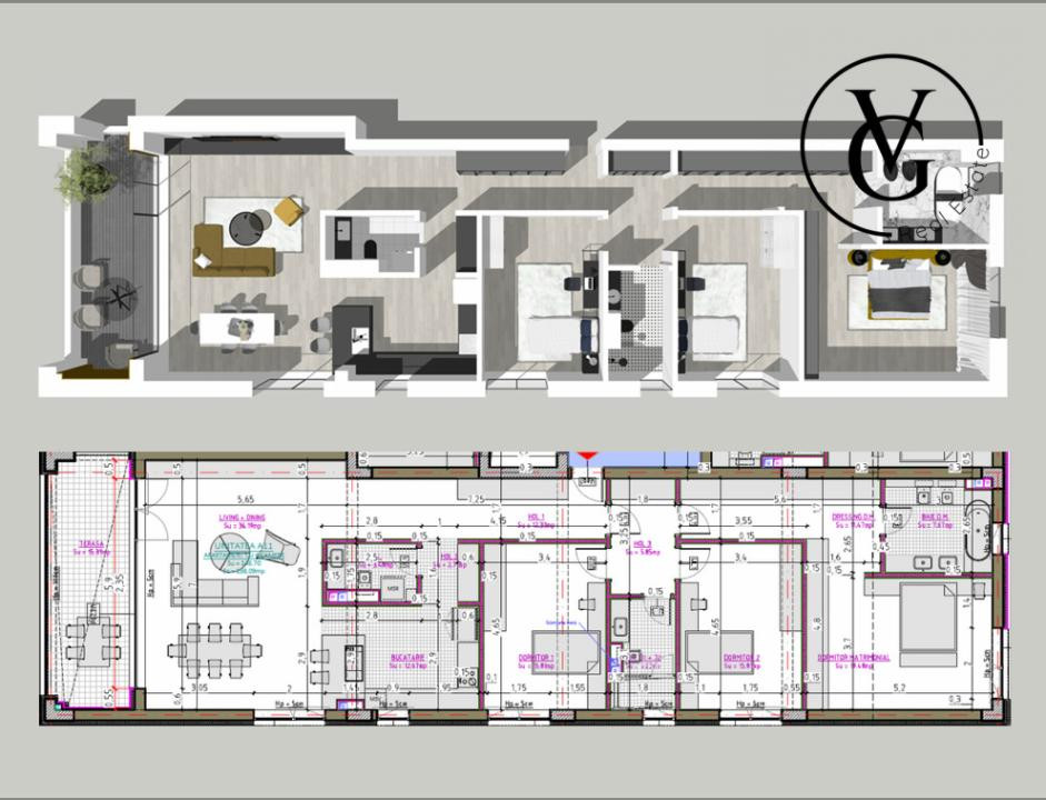 Apartament 4 camere - complex rezidential premium 