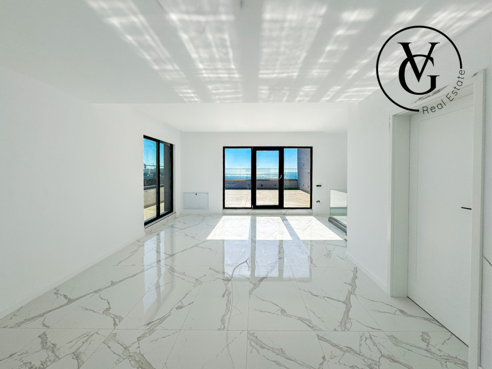 Penthouse 4 camere | Vedere panoramică spre mare | Mamaia Nord