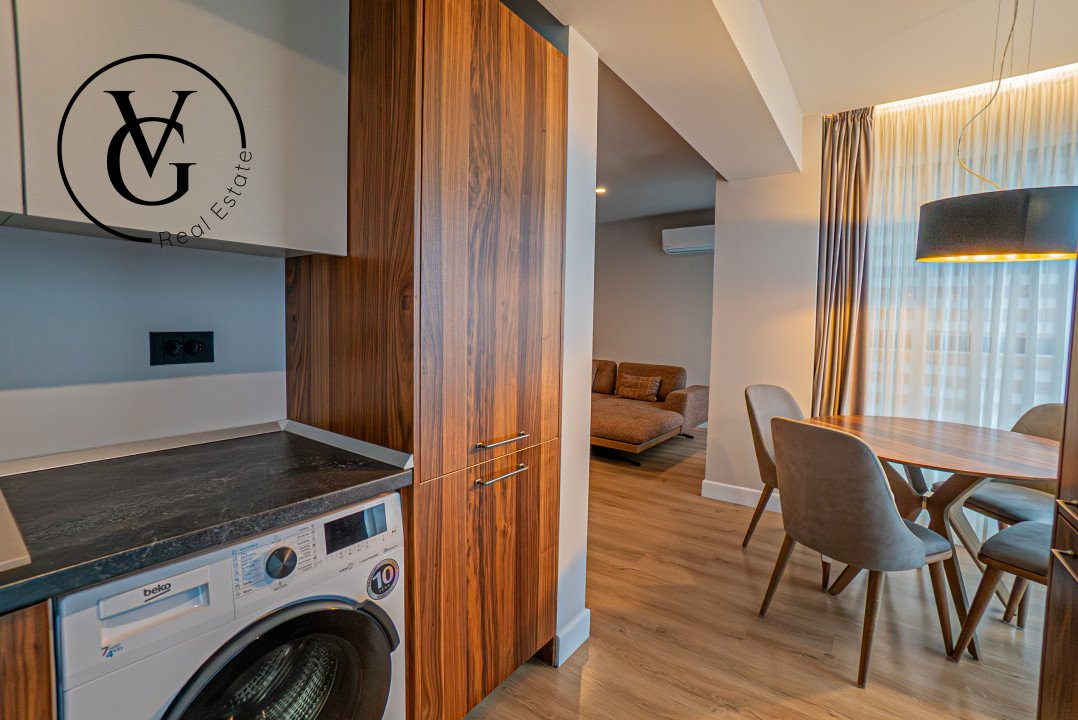 Apartament lux - 2 camere Aviatorii Residence-vedere către lac  -garaj 