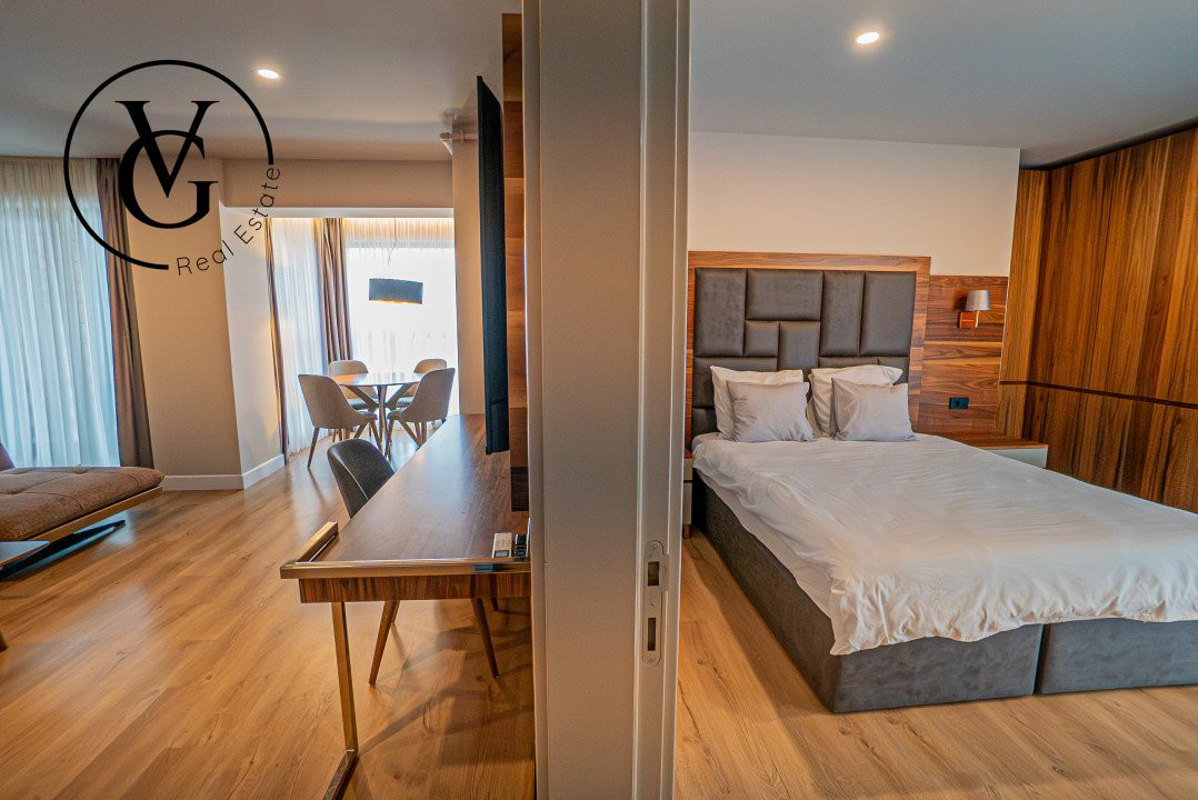 Apartament lux - 2 camere Aviatorii Residence-vedere către lac  -garaj 