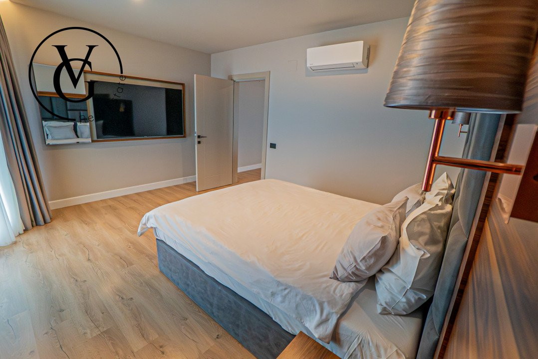 Apartament lux - 2 camere Aviatorii Residence-vedere către lac  -garaj 