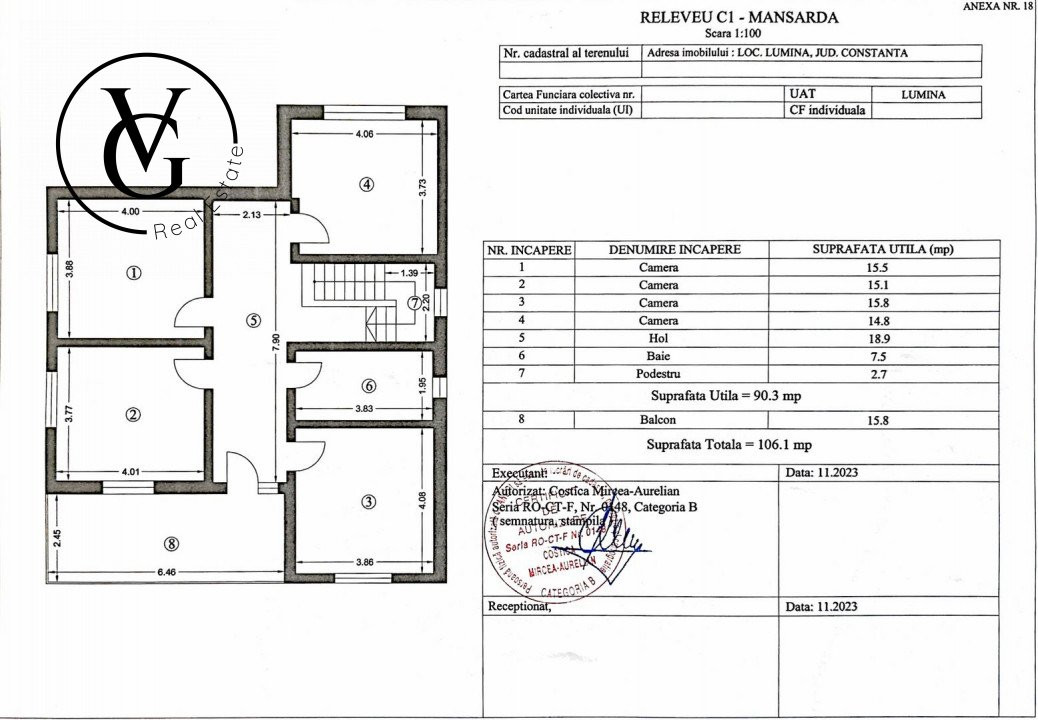 Casa 6 camere Comision 0% Lumina Constanta