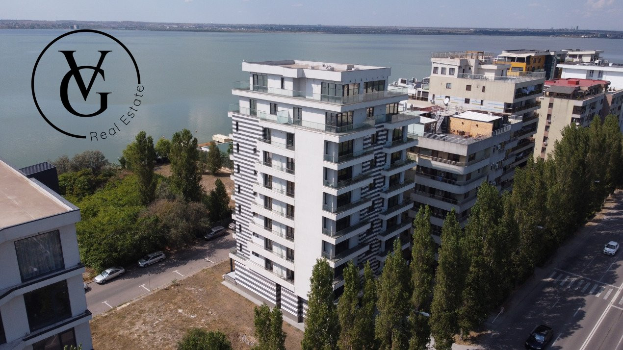 Apartament nou 2 camere  la cheie-vedere către  lac -Mamaia 