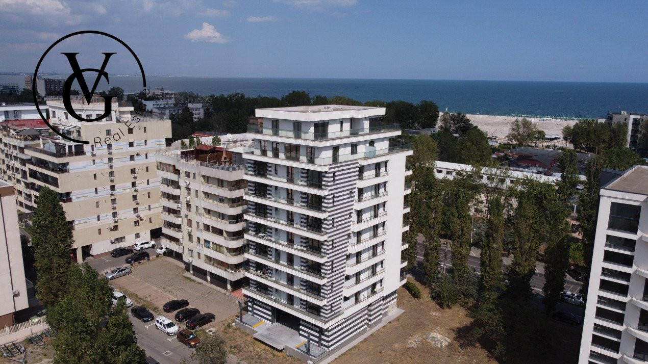 Apartament nou 2 camere  la cheie-vedere către  lac -Mamaia 