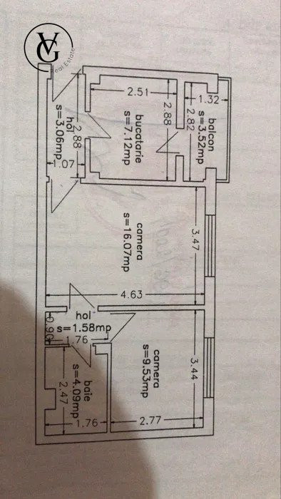 Apartament 2 camere Tomis Nord 