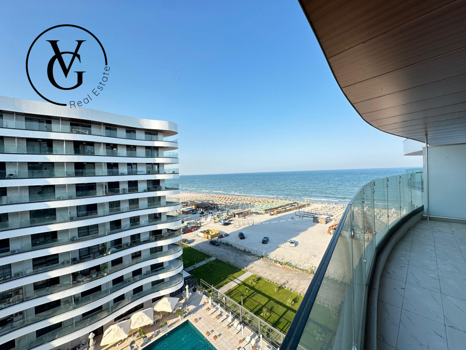 Studio Casa Del Mar -primul rand  la mare -vedere superbă 